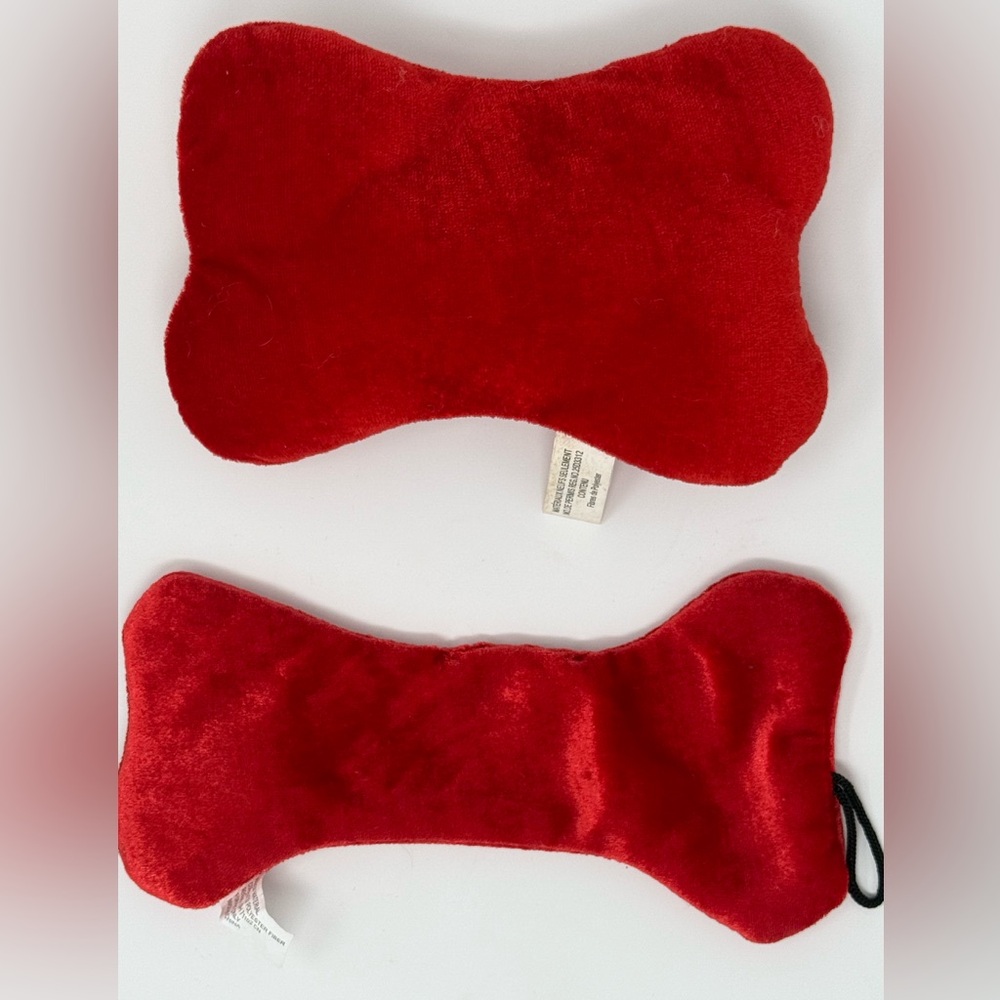 Dog squeeze toys that squeak. 2 toys included in this purchase!